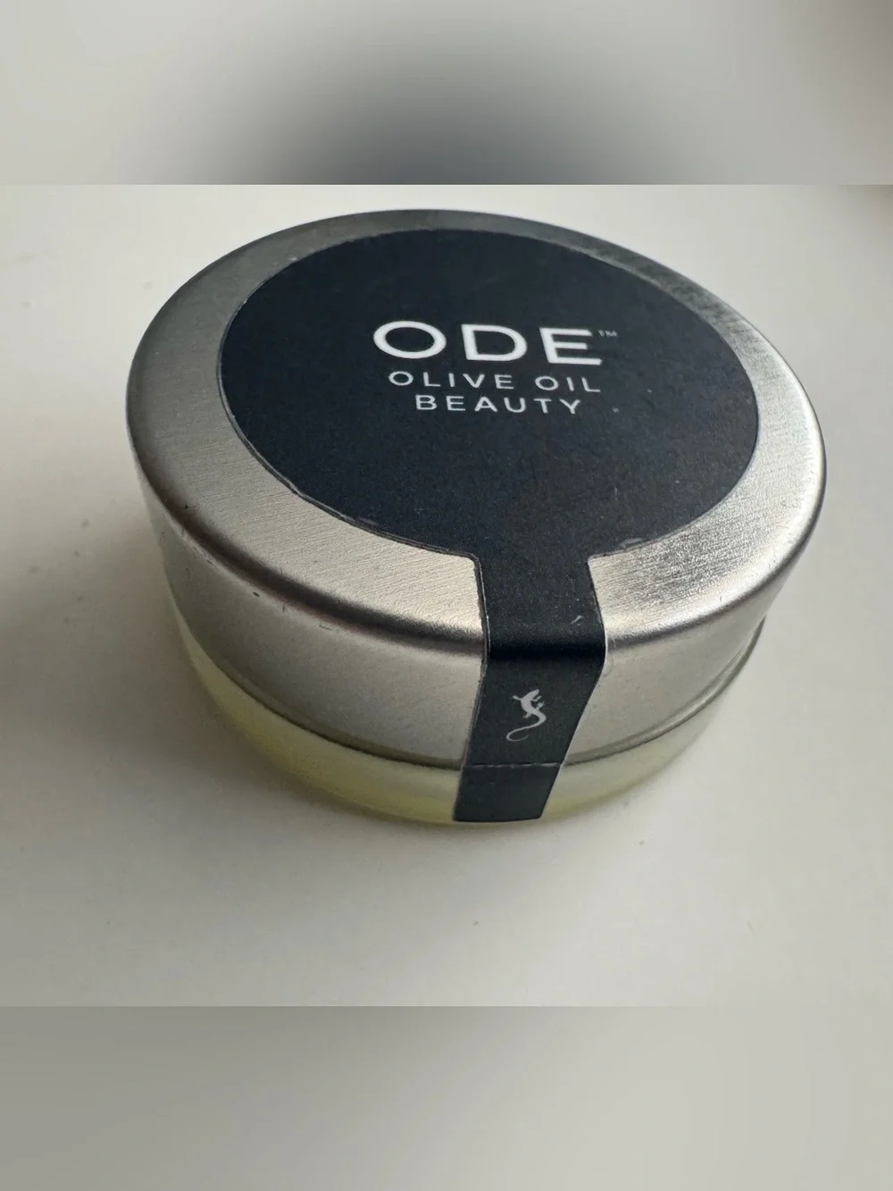 ODE Olive Oil Lip Balm - Silver & Black Tin
